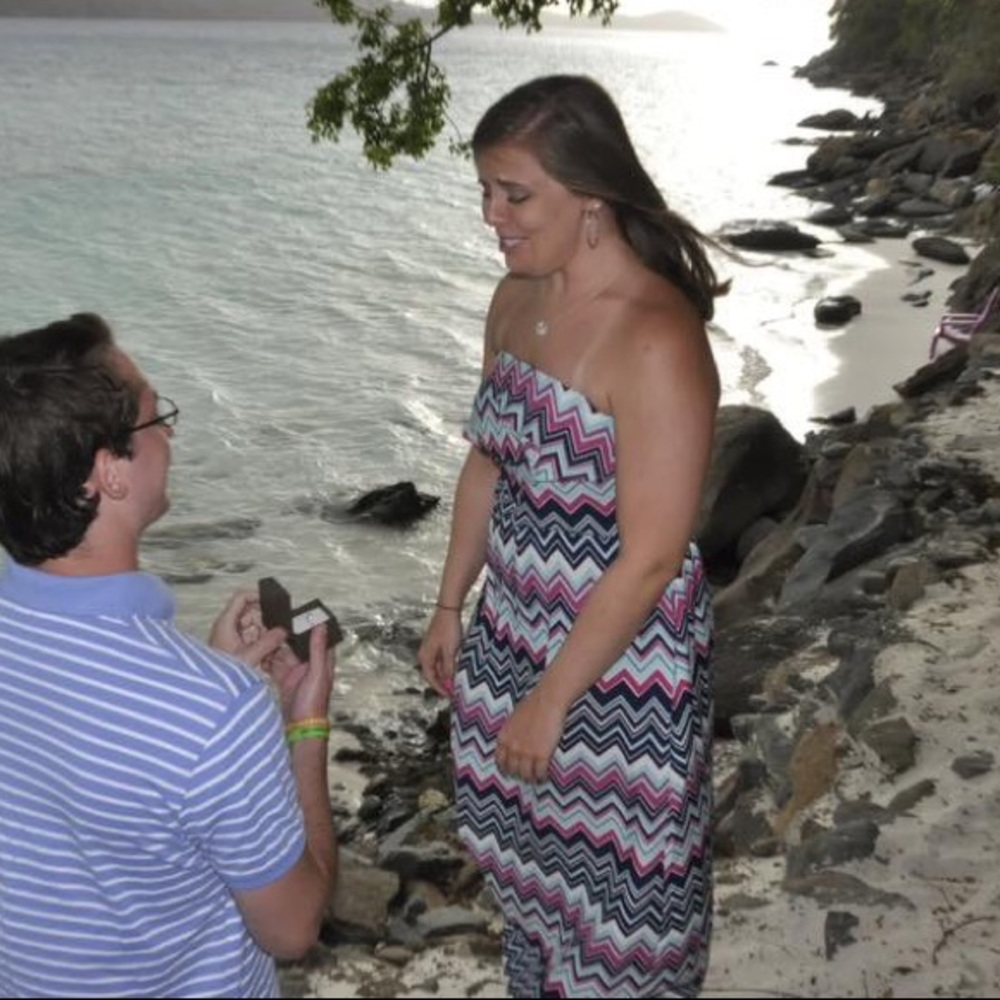 Strapless chevron maxi dress - Picture 2 of 6